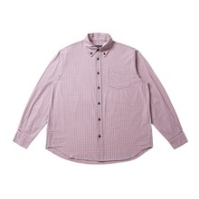 RUIIENRS x UTU 2025 秋季新款美式复古格子百搭翻领衬衫UTU016