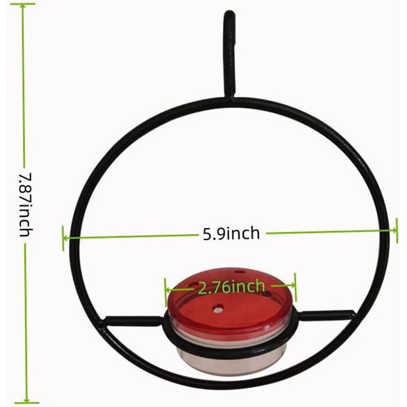 [Metal Hummingbird Water Feeder ]