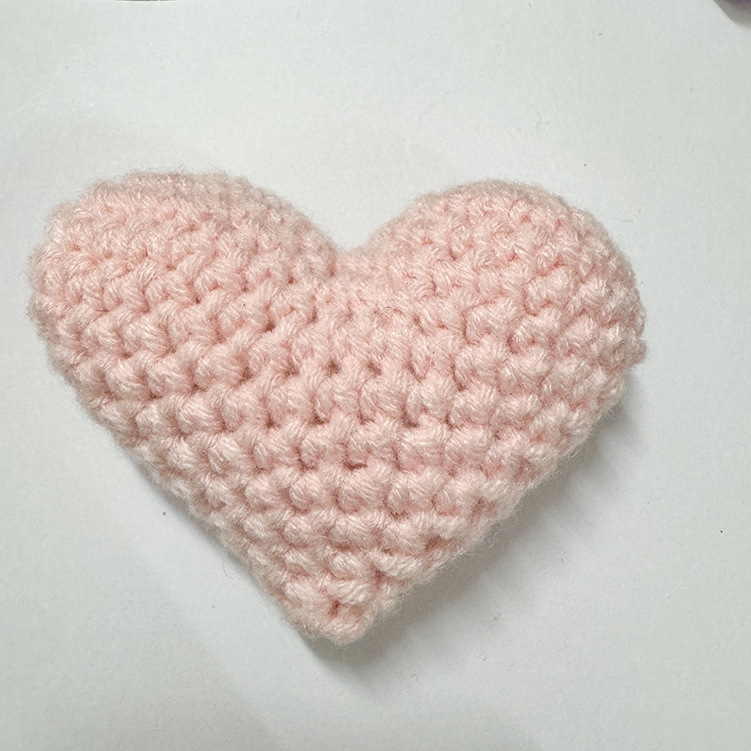 30g Weight Bag Pendant, Keychain Classification 1 Piece Quantity Daily Occasion yarn Material Heart Shape Pattern Unisex Gender Simple Style, Classic Style Style Heart Shape Women's Shoes Yarn 3