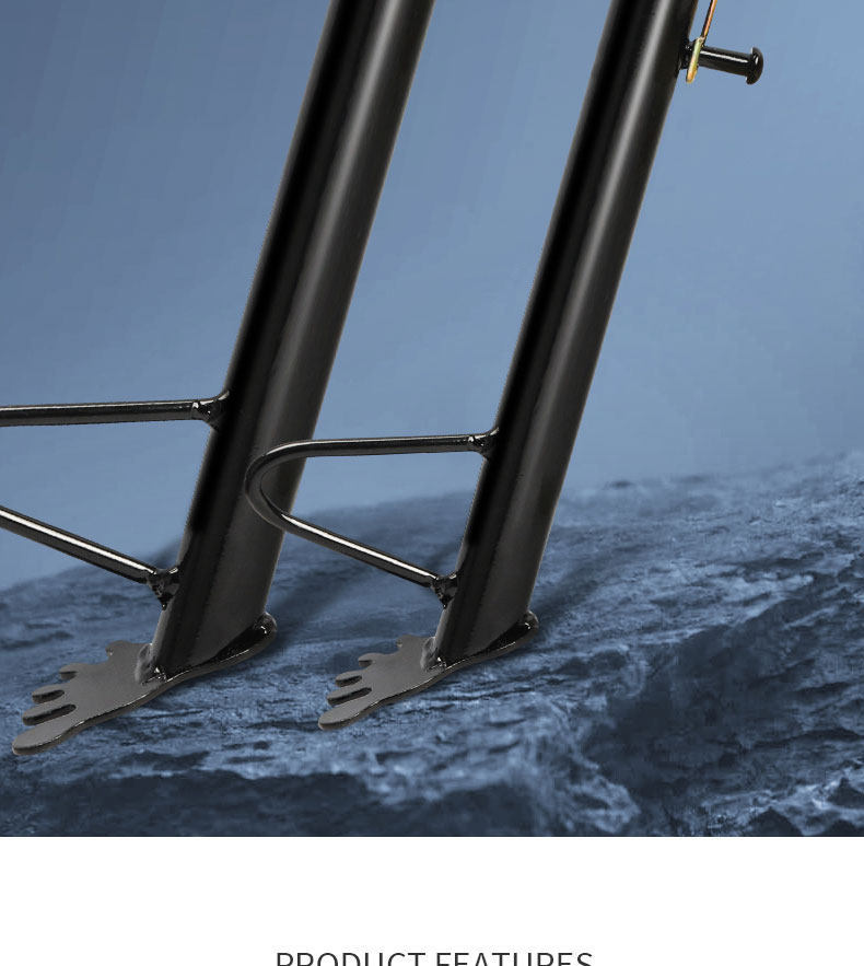 【Tiktok Version】Trendy Creative Electric Scooter Side Stand Motorcycle Unique and Quirky Side Support Stand