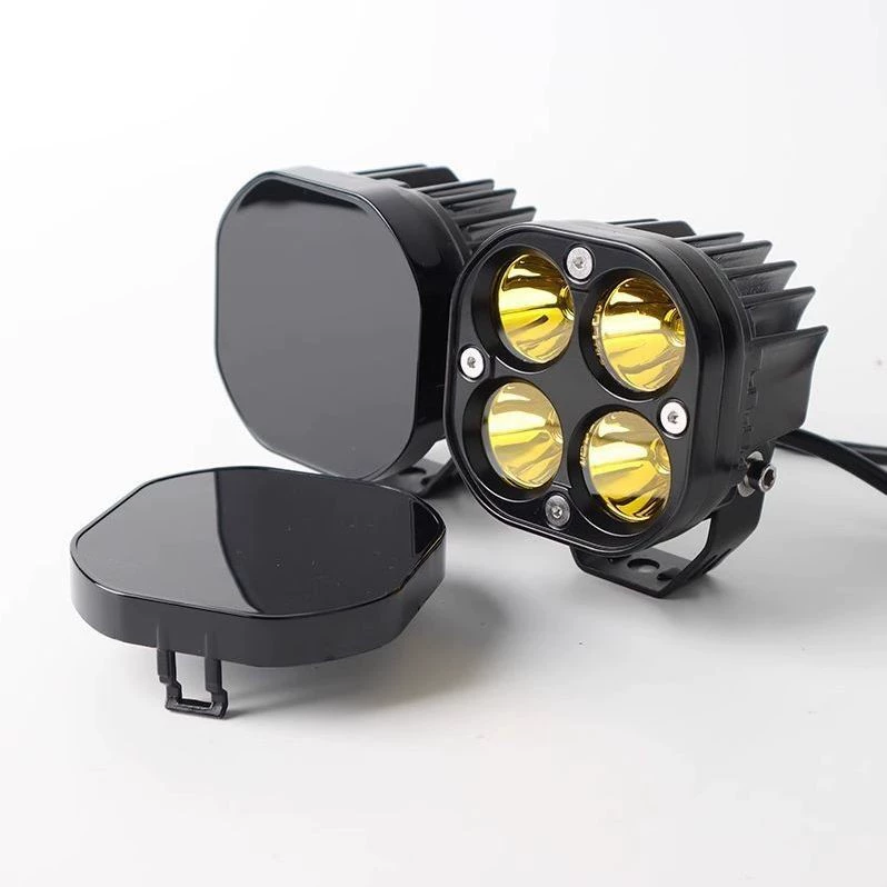 Клевер черный светозащитный абажур автомобиля 40W светодиодная лампа специальная крышка светодиодный светильник желтый защитный чехол