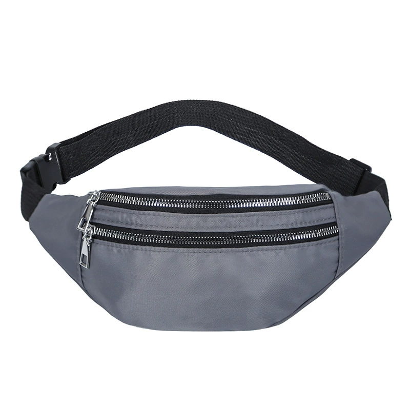 Sports Belt Bag, Korean Style, Waterproof and Spacious Waist Pack, Adjustable Strap (16×15×1.5 cm)