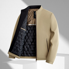 跨境外贸男装加厚男士夹克棉衣中老年宽松棉服老年人爸爸外套批发