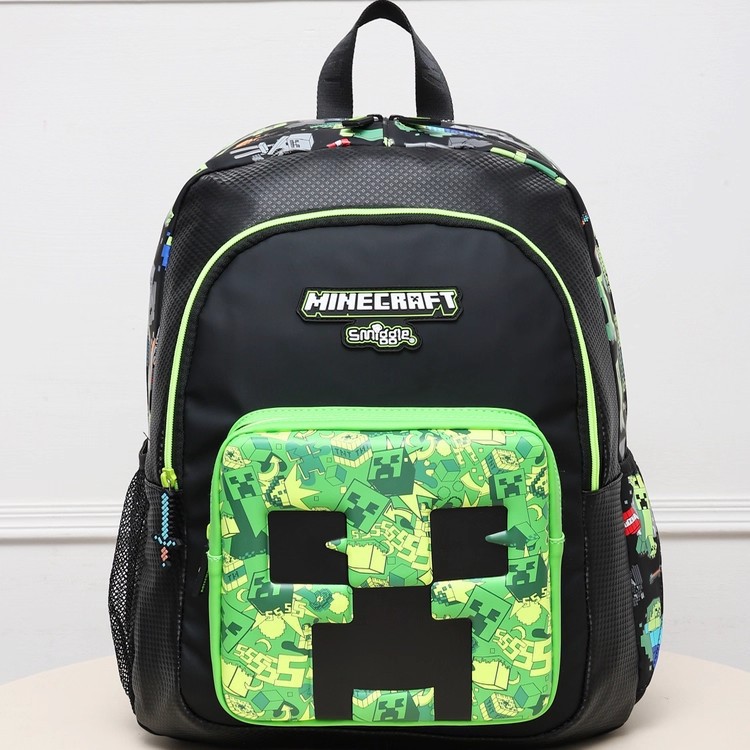 Mochila infantil australiana Smiggle caricatura multifuncional cremallera reductora de compresión mochila de la escuela primaria mochila bolsa ocio