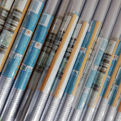 Cross-border laminated small-roll electrostatic matte glass film—translucent yet opaque, perfect for bathroom and office window decals