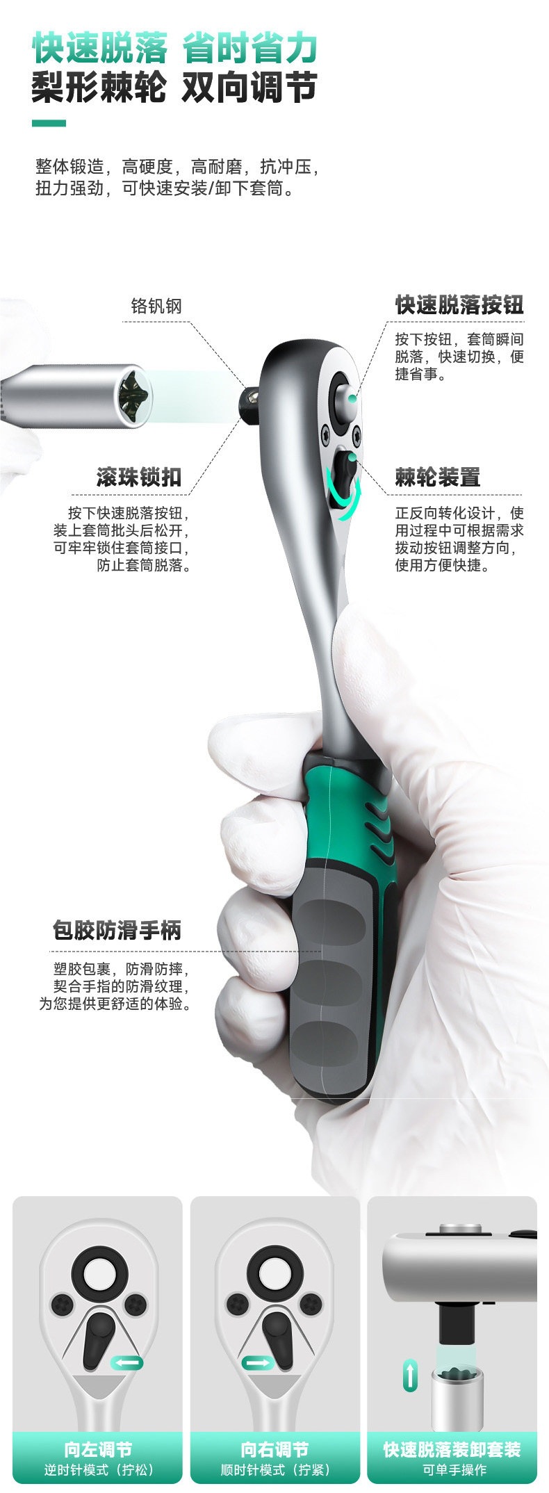 Auto Repair Tool Set, Socket Wrench, Ratchet, Car Repair Combination, Car Repair Tool Box, Multifunctional Small Carbon Steel Tool Set