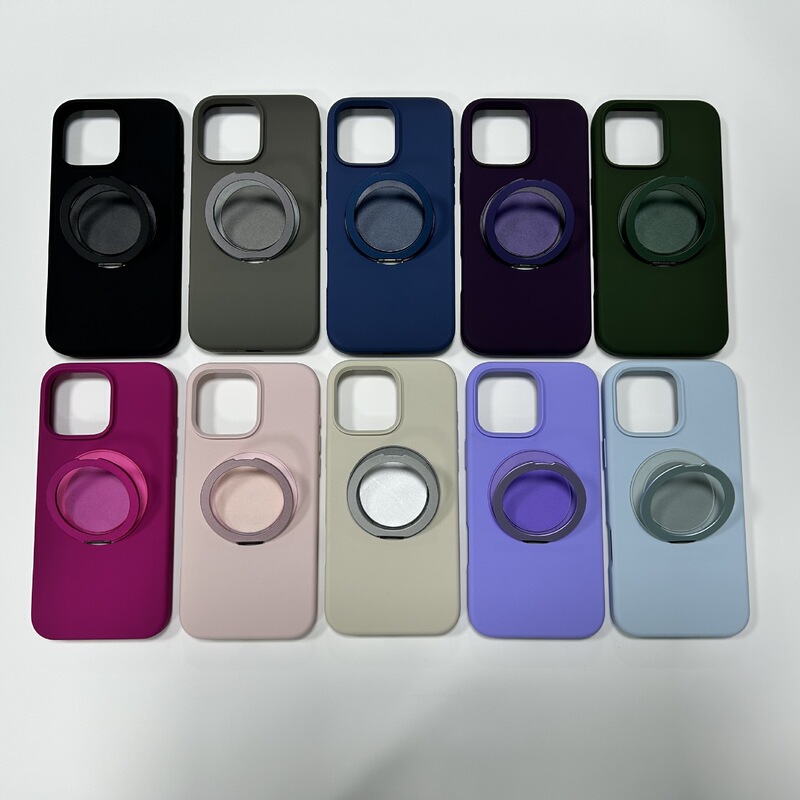 Apple 16promax 携帯電話ケース 360 度回転スタンド iPhone15 落下防止卸売保護カバーに適しています。|undefined