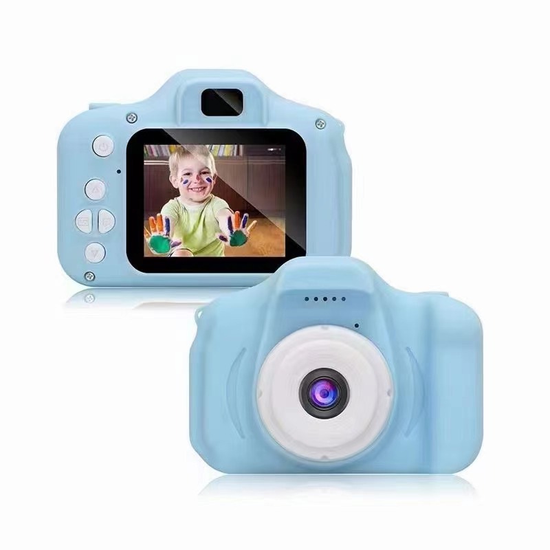 Cámara Digital de Juguete Infantil Mini SLR X2, ABS, para Niños image 8