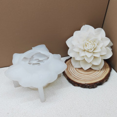 3D花シリカゲルキャンドル金型大蓮香薫キャンドル金型樹脂金型石膏金型鋳造金型