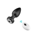 Small anal plug remote control version (boxed) black diamond bottom