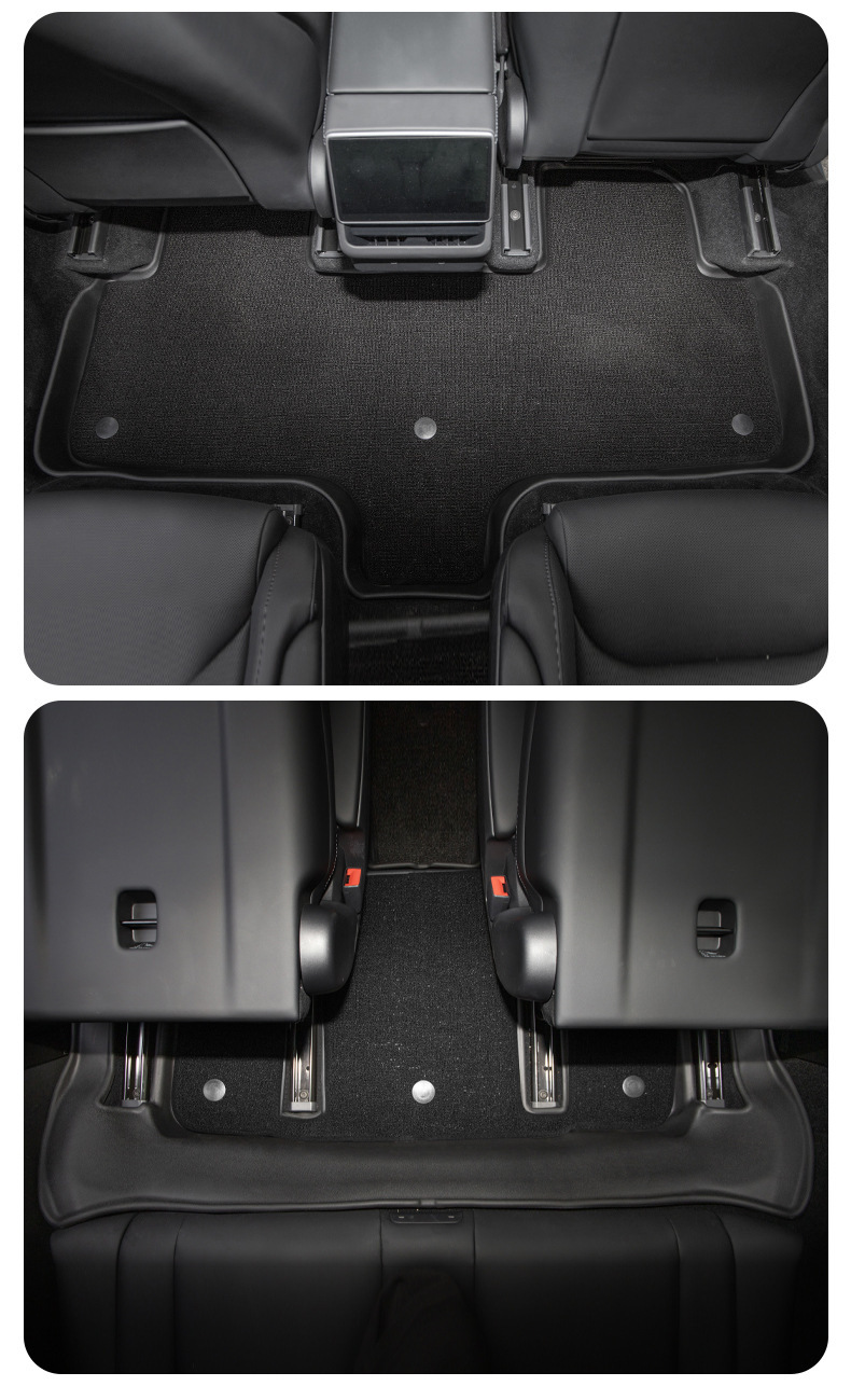 Suitable for the New Six-Seater Model Yl Floor Mats, Tesla Car Full-Surround Trunk Accessories, Tesla Ya Accessories