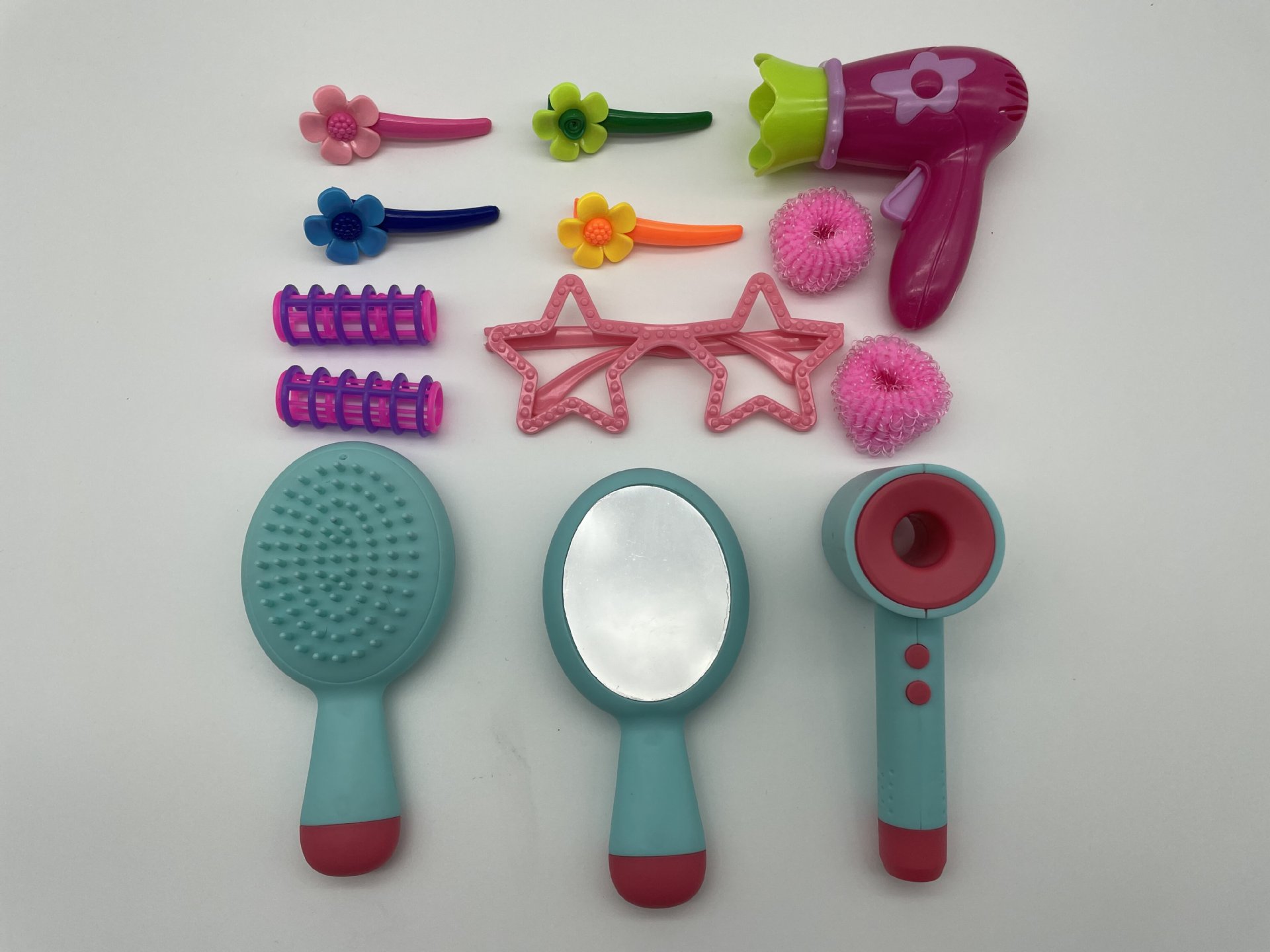 Muñeca Accesorios para muñecas Joyas para niñas Baño de bebé Juguetes para jugar a la casa Carrito de compras