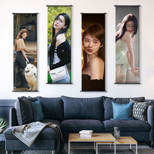 Animation scroll paintings, star posters, scroll paintings, decorative paintings, wholesale advertisements, comic exhibition hanging paintings, one-piece order
