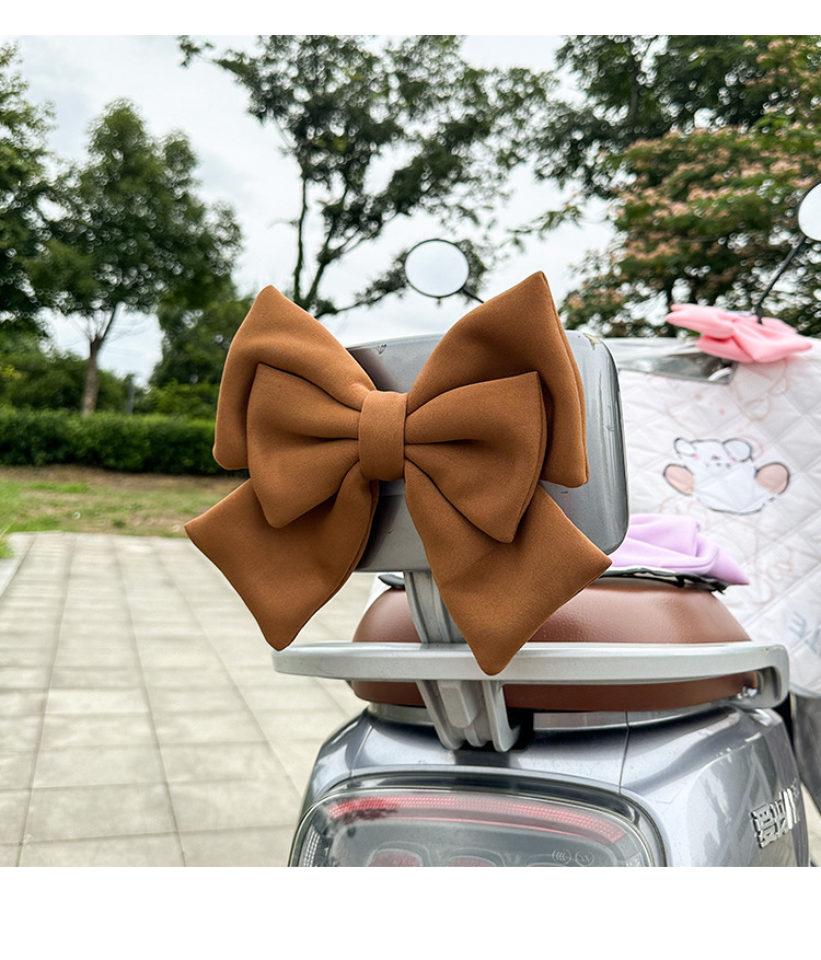 Electric Car Decoration Bow Accessories, Car/Tail Light Stickers