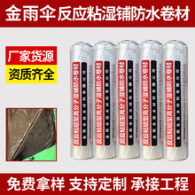 ESTCPS反应粘结高分子湿铺防水卷材工装建筑墙体屋面防潮防水材料