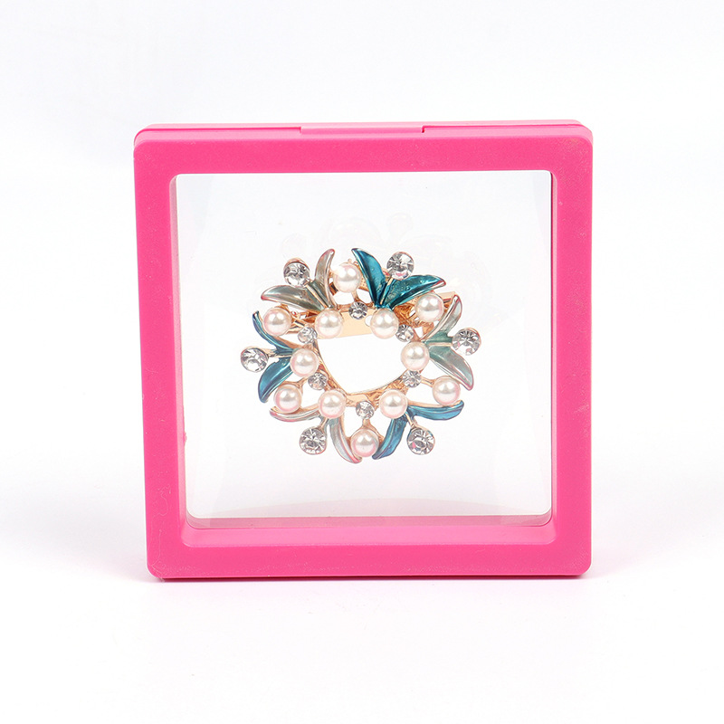 Rose red --suspended box; 70*70*20mm