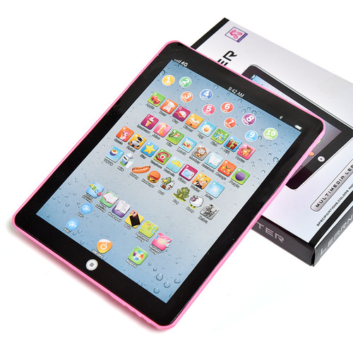 Cross-border new children's early education machine iPad learning machine simulation tablet baby reading machine educational toys hot sale