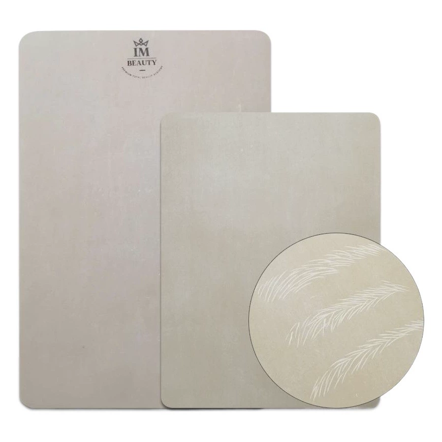 Вышивка пустая практика кожи татуировки Поставки бровей ложная Кожа Начинающий инструмент практики Брови Губы практика кожа