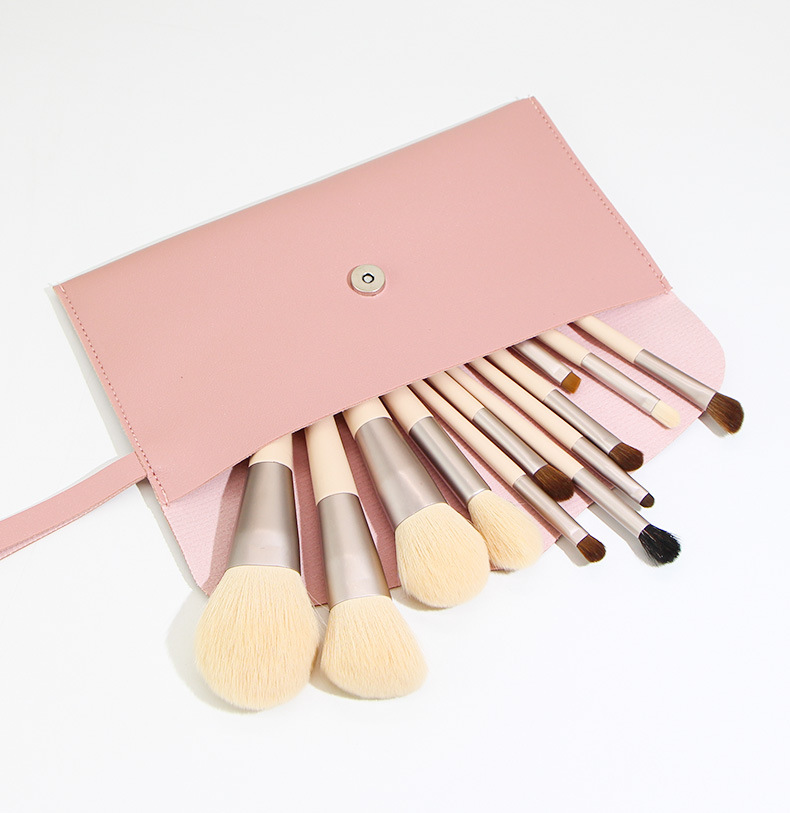 12 Morandi Maquillage Brosse Set Cheveux Animaux Kohl Blush Beauté Outils display picture 5