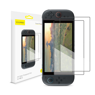 New Switch2 Game Console Protective Film Artifact Suitable for Ns2 Console Tempered Film Anti-Fingerprint