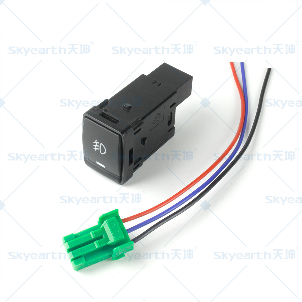 Aplicable Corolla Ralink Camry 18 a 22 cambiador de registrador de luz antiniebla interruptor de volante de luz de conducción diurna LED