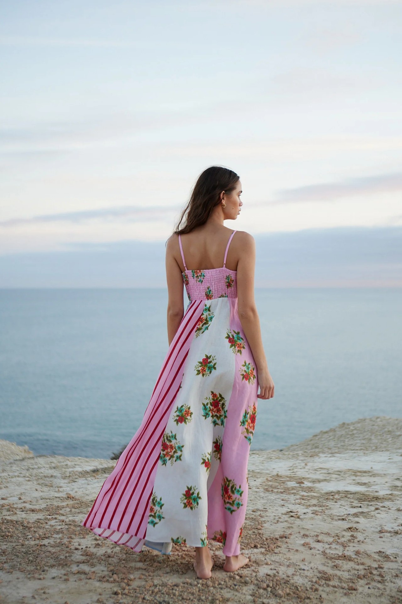 2025 Spring and Summer Season Women's Gender Casual, Elegant Style Wholesale Women's Casual Elegant Flower Daily Strap Sleeveless Strap Dress