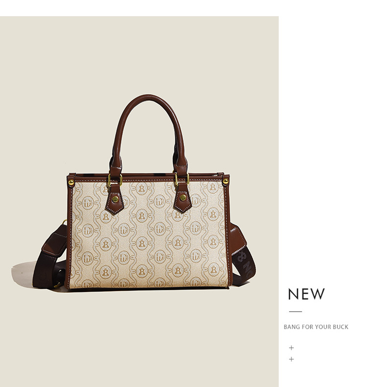 2023 Herbst Neue Live-Übertragung Beliebte Lässige Große Kapazität Modische Einfache Ein-Schulter-Diagonalgriff Griff Damentasche_voghion.com