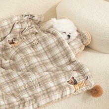 宠物毯子四季通用猫窝狗垫子被子枕头狗睡垫睡觉冬天保暖地垫批发