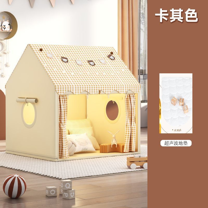 Tiendas de campaña para niños en interiores Niñas Niños Castillo Casa pequeña Casa de juguetes Princesa Fantástica Juegos de cama Base secreta