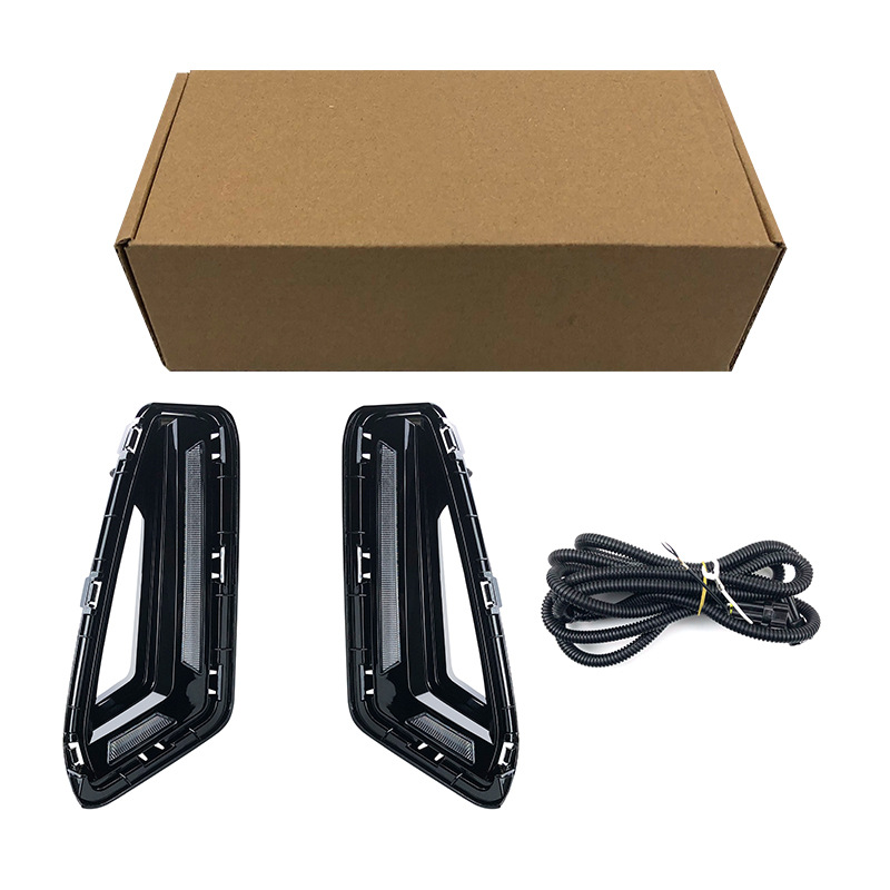 Changan LED Daytime Running Lights for Changan Yida (2023-2025) (Gündüz işıqları) - tricolor-white-light-flowing-turn-signal-ice-blue-leftright-set