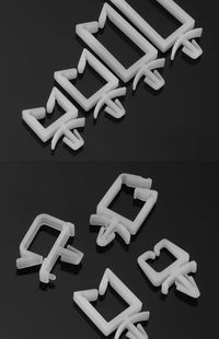 CHA-6 Bolt type fixed seat cable tie fixed seat flying model nylon four square wire card wire buckle fixed seat