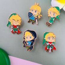 The Legend of Zelda 卡通动漫游戏周边胸针潮流二次元女别针徽章