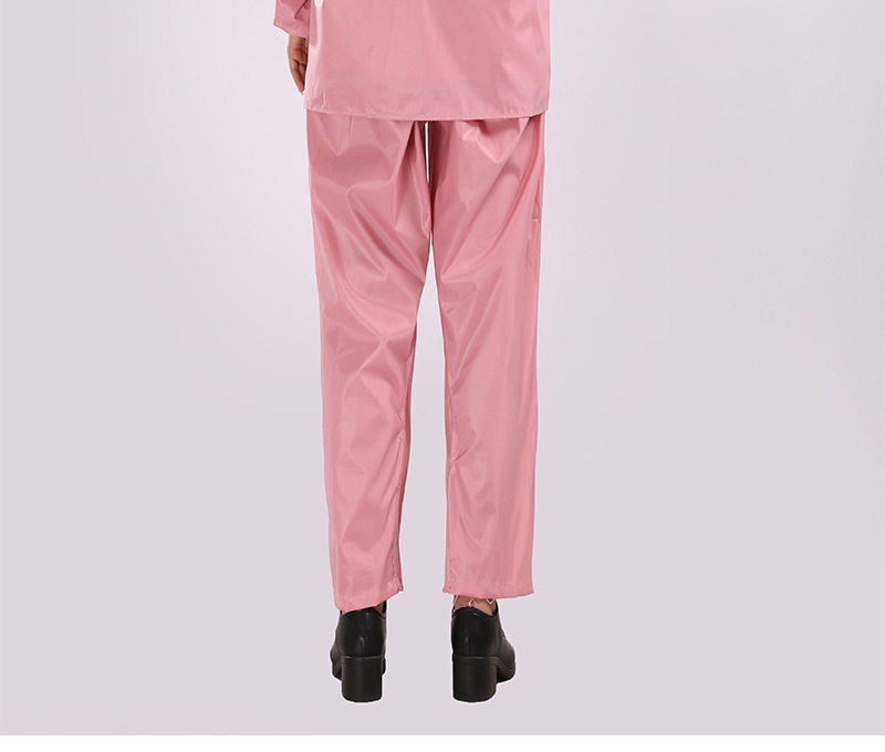 Zweiteiliger Damen-Regenmantel und Hose Vollschutz