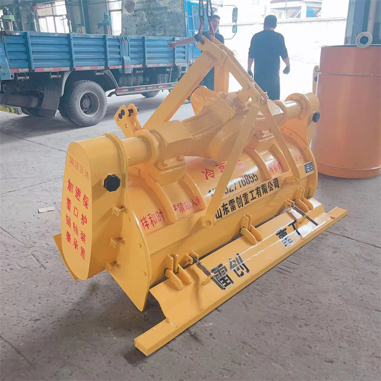 雷创重工灰土拌和机 农用田地旋耕碎石机 复垦地粉碎机