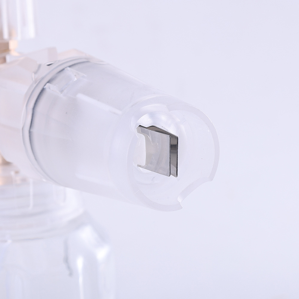 No. 2 aluminum transparent high-pressure PA foam sprayer, designed for car washing, with a large capacity and fan-shaped foam