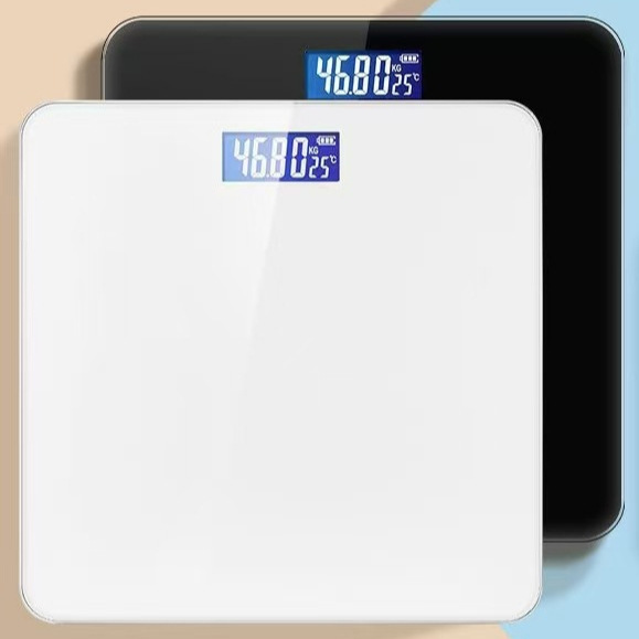 Smart Weight Scale, High-Precision Household Digital Scale, Healthy Human Body Scale, Simple Weighing Scale, Printed Logo Advertising Scale