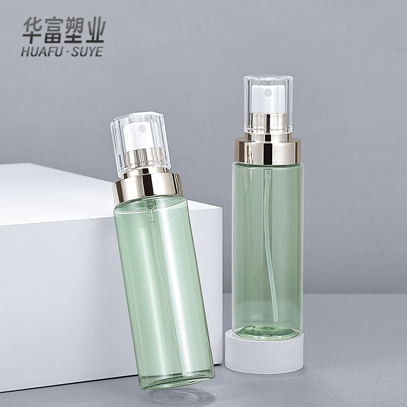 120ml爽肤水补水分装瓶pet塑料乳液镀金喷雾瓶