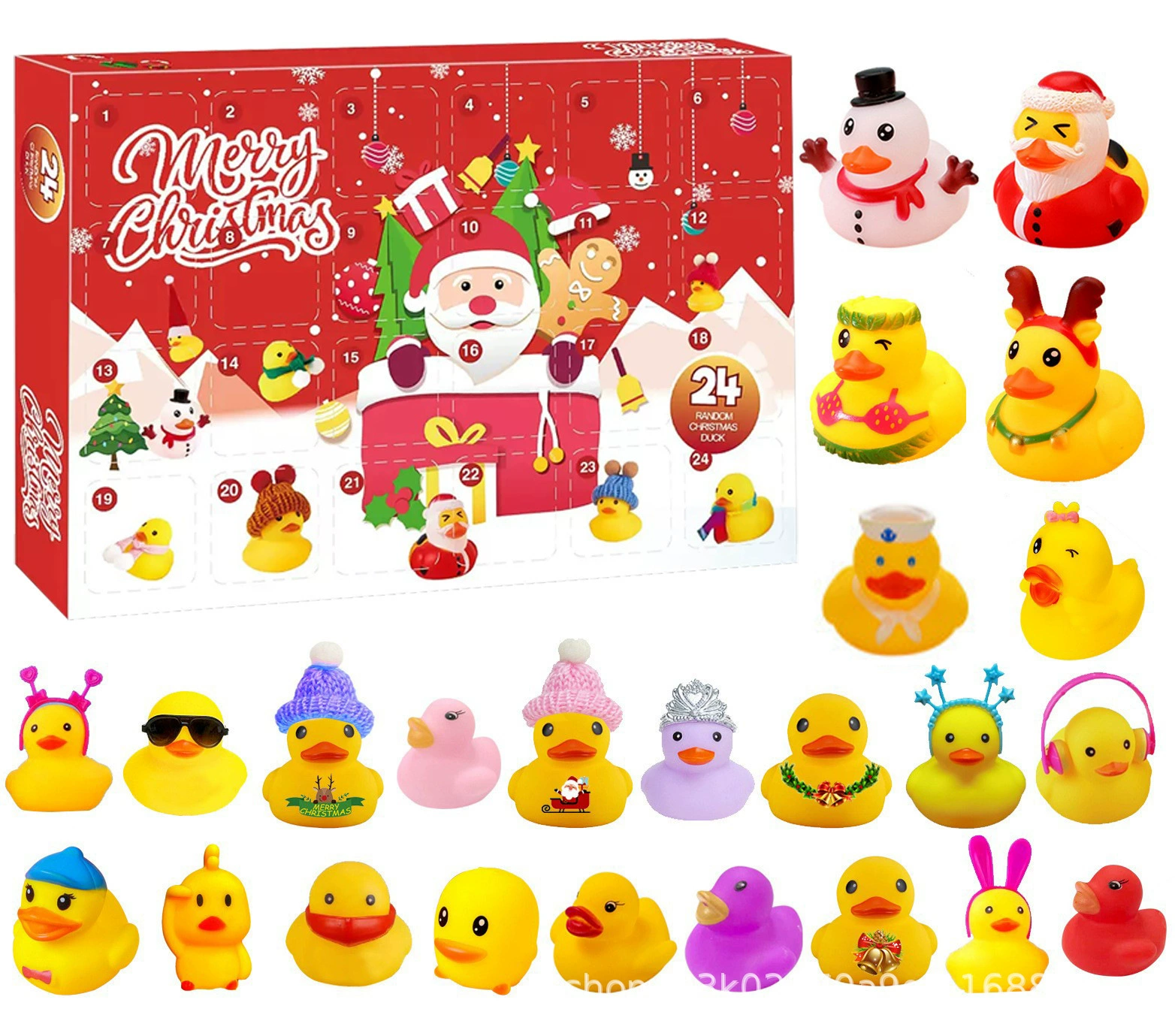 B.Duck, резиновый календарь, рождественский набор, подарок на день рождения