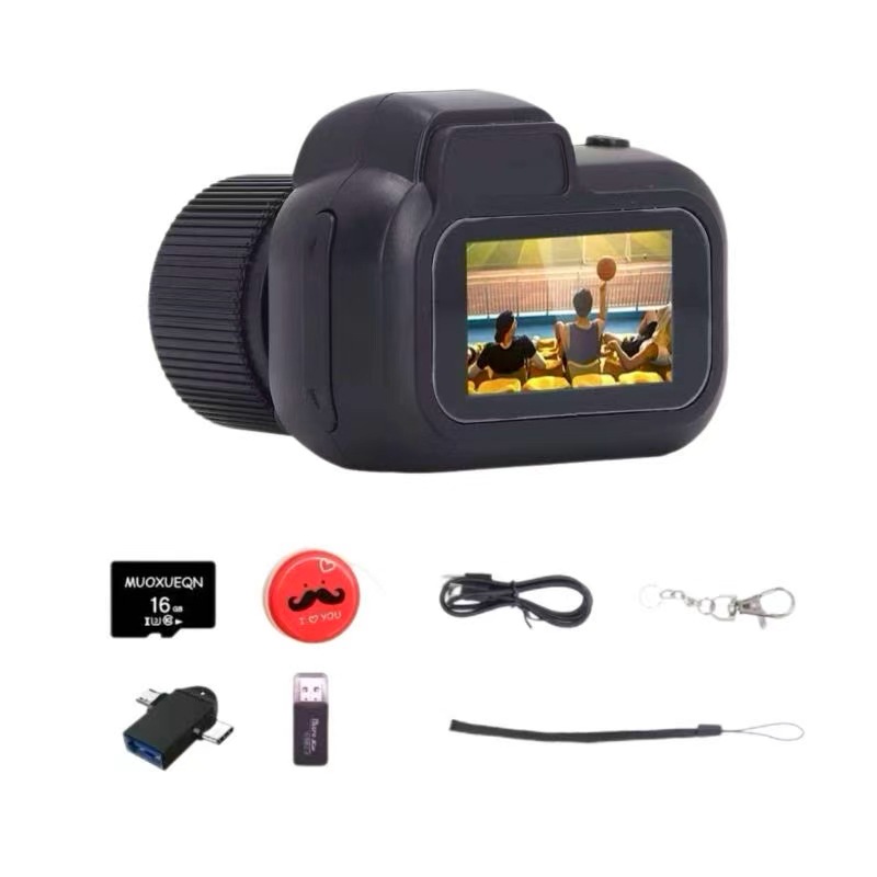 Estudiante campus digital cámara pequeña HD mini cámara barata entrada a la cámara pulgar chica celebridad de Internet regalo