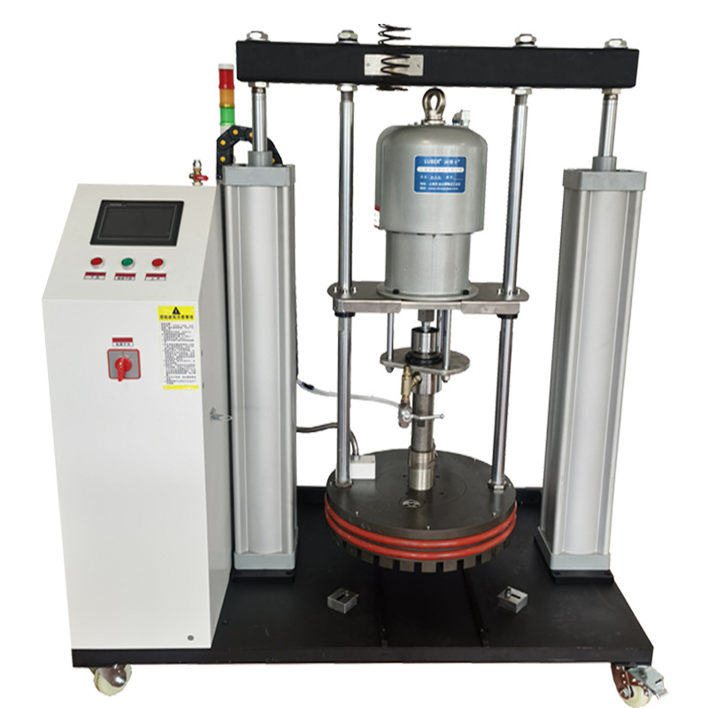 Bomba neumática de alta presión RJ-S50200SU de acero inoxidable doble vertical 55 galones bomba de émbolo de suministro de pegamento