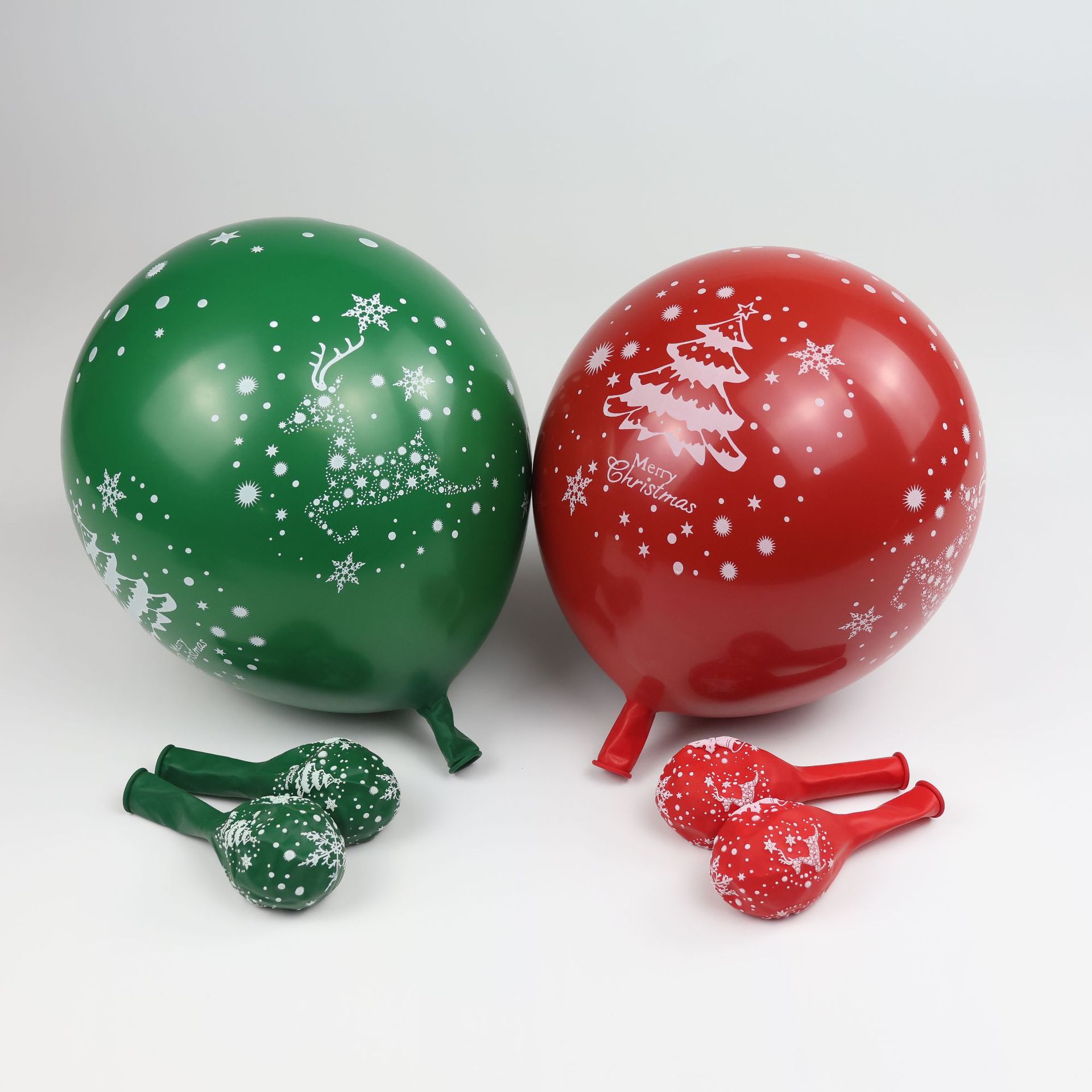 Navidad decoración globo centro comercial aula kindergarten bar KTV Santa Claus partido escena traje diseño