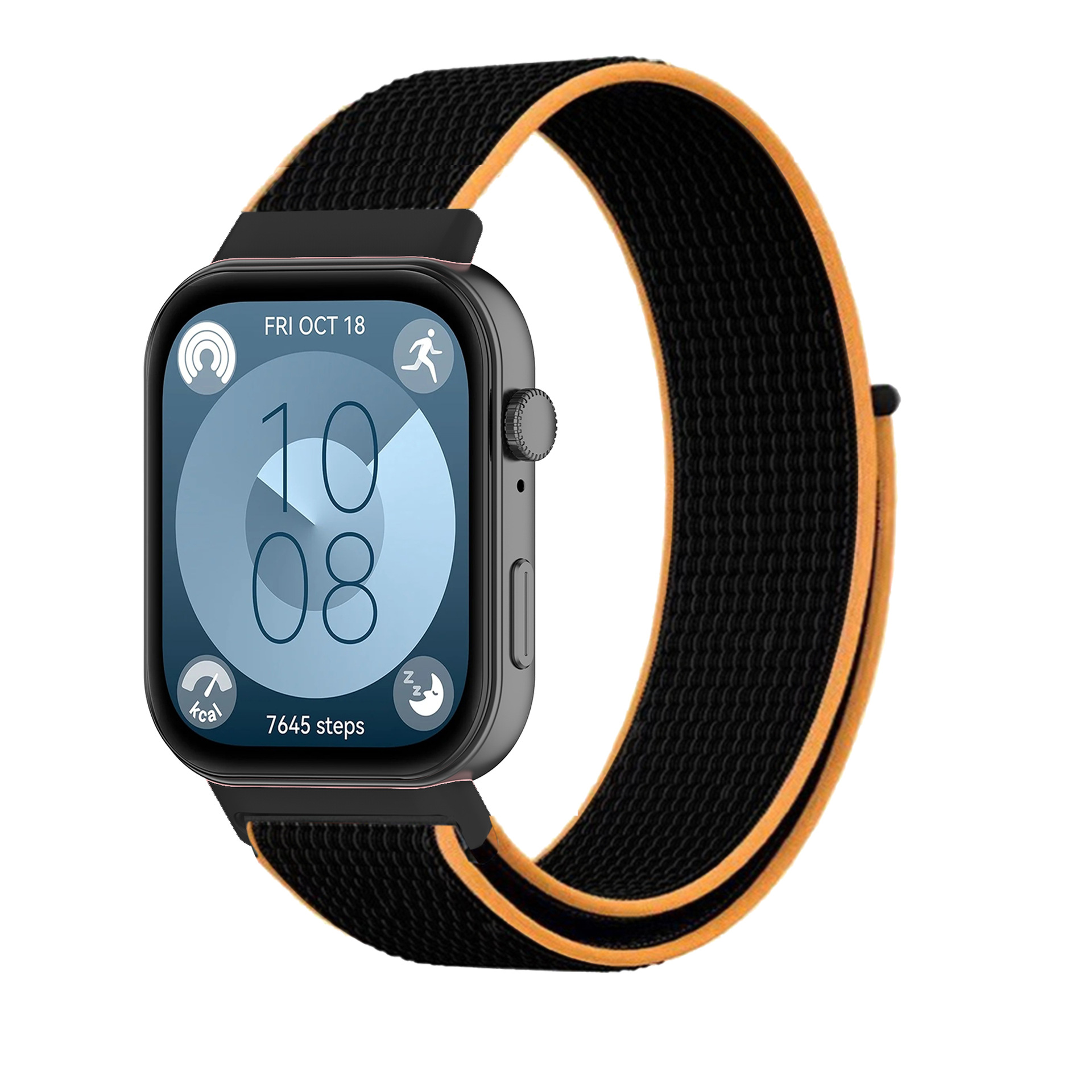 Compatible with Huawei watch Fit 3/4 band Velcro nylon loop band and Huawei Fit4 Pro band undefined
