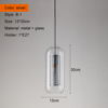 Glossy creative bar hotel ceiling lamp for living room for bedroom for bed, light luxury style