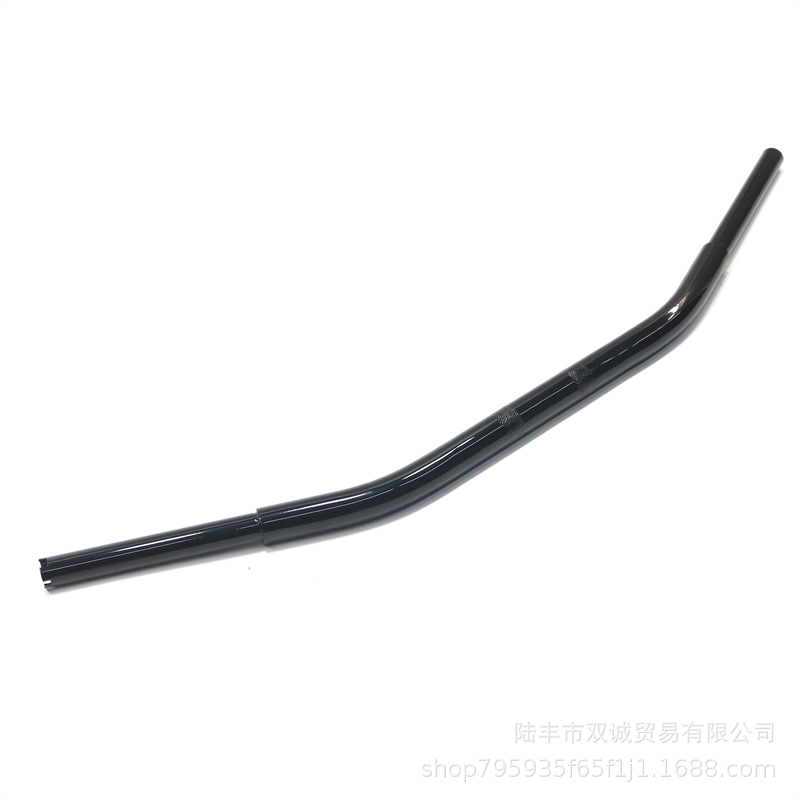 Suitable for Harley 883 XL1200 X48 modified flat handlebars, Dyna Streetster 1inch modified extended pullback straight handlebars