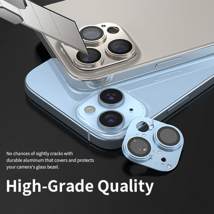 Kalebol Anti-Real Machine Step Metal Eye Eye Lens Protector para iPhone 17 / iPhone 17 Pro Max / iPhone
