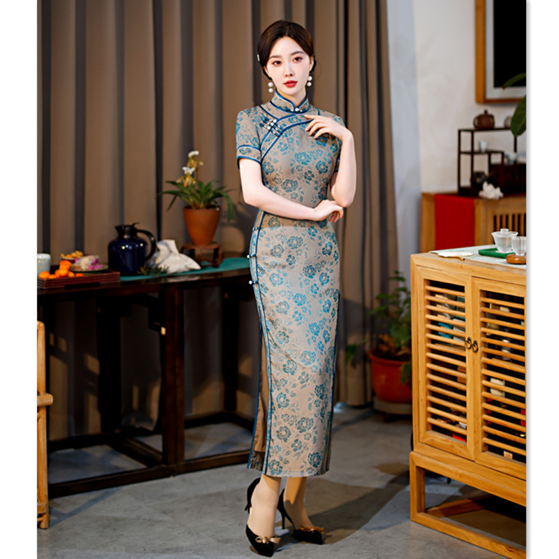 printed dress for ladies THEO MAXI DRESS main image 1