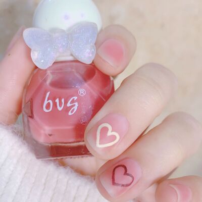 bvg new pattern Water Nail Polish Mitsubishi Diamond Nail polish Multicolor Nail Polish Sila Novice 10ml