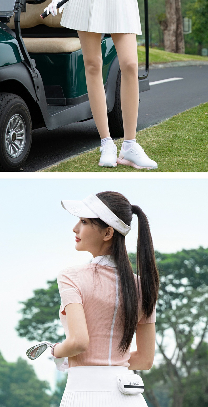 Áo polo nữ thể thao golf tennis tay ngắn chất liệu co giãn thoáng khí — YF801-POLO màu xanh nhạt [Nhẹ và thoáng khí/dệt kim đàn hồi cao/ve áo lớn của Châu Âu và Châu Mỹ], YF801-Sakura Phấn hoa POLO [Nhẹ và thoáng khí/Dệt kim đàn hồi cao/Ve lớn Âu Mỹ], YF801-POLO trắng [Nhẹ và thoáng khí/dệt kim đàn hồi cao/ve áo lớn của Châu Âu và Châu Mỹ] chi tiết 4