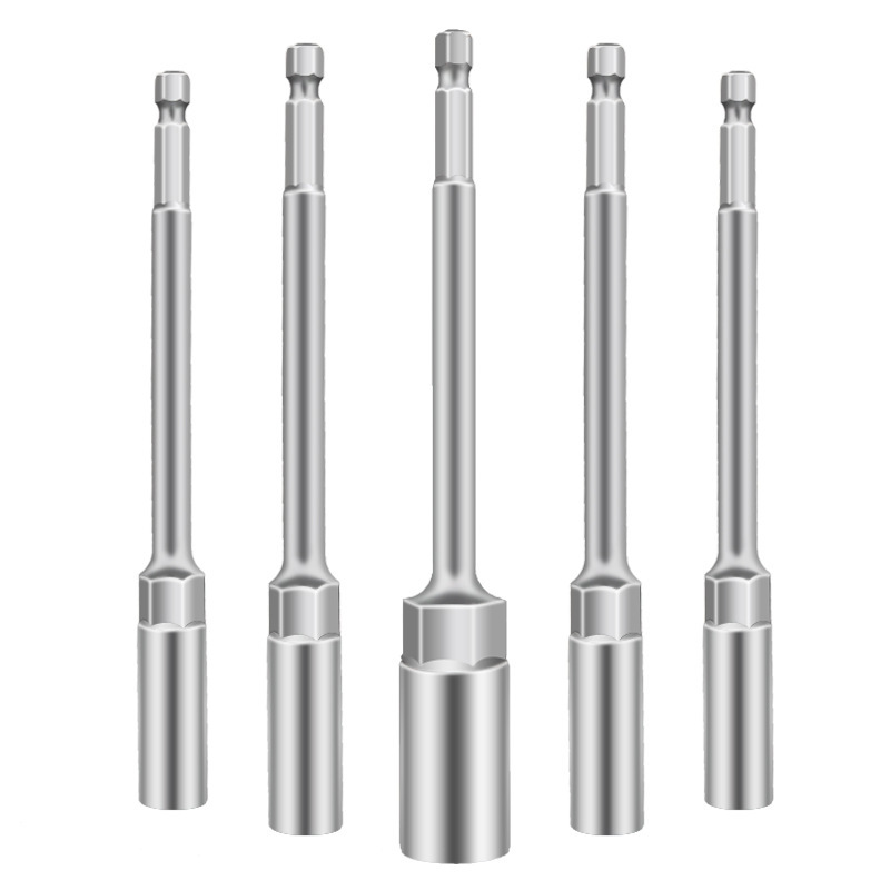 150mm延長深みスリーブ風ロットスリーブヘッド外六角ドライバービット深み電動ナットヘッド|undefined