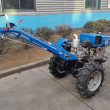 外贸出口12马力冷凝手扶拖拉机头电启动15马力拖拉机旋耕机